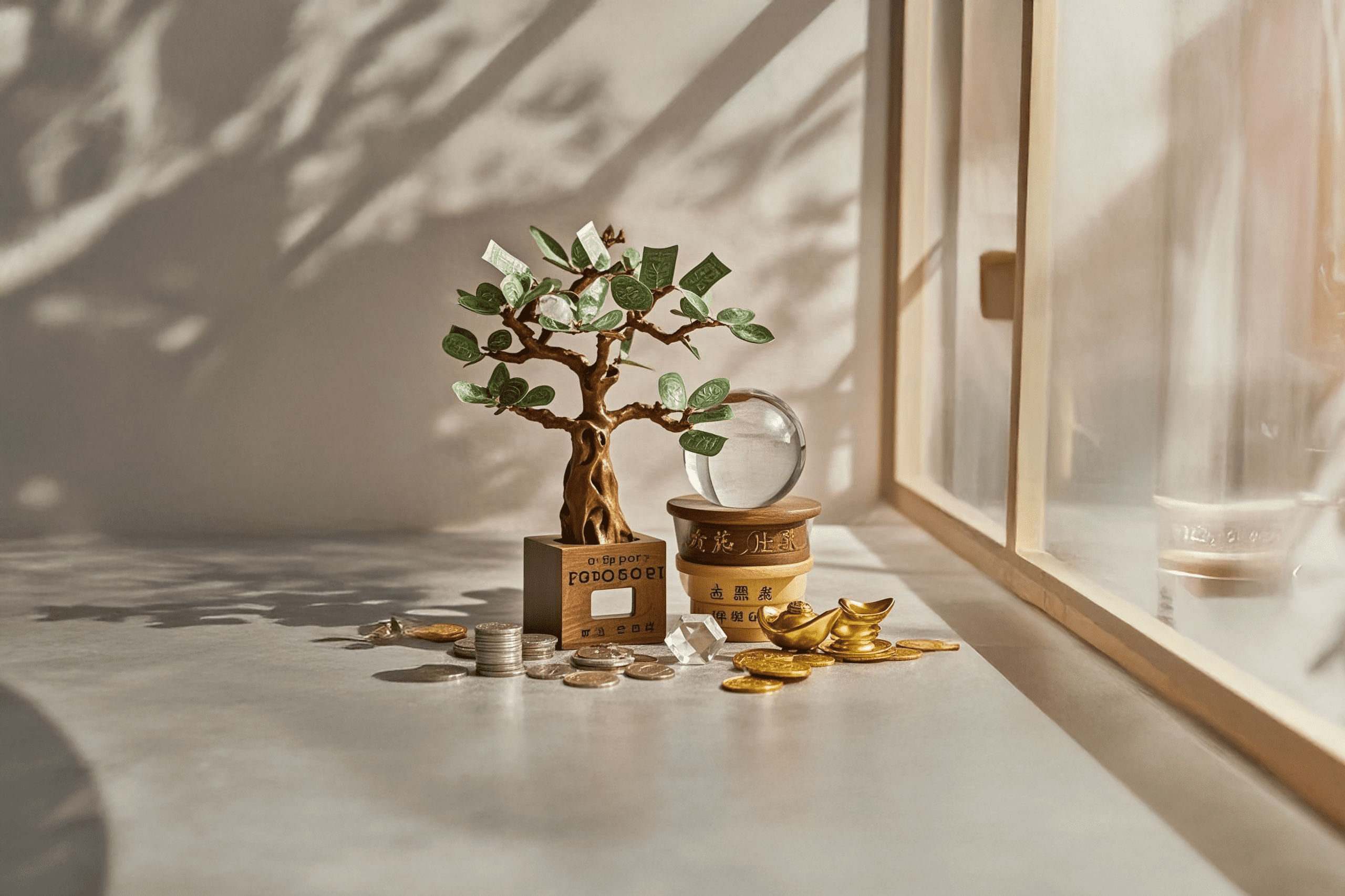 A money tree, symbolizing financial growth